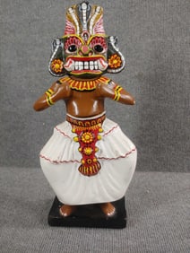 Mexican Paper Mache Witch Doctor Dancer