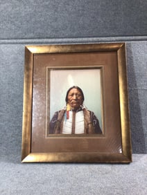 Native American Chief Photograph