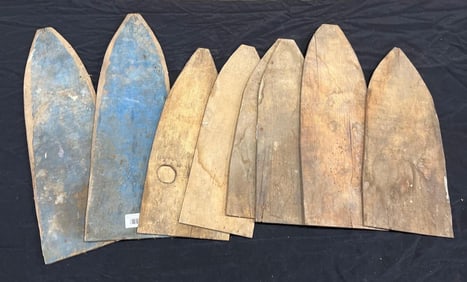 Primitive wooden Fur Stretchers