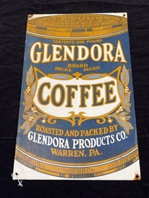 Glendora Coffee Tin Sign
