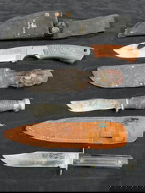Winchester & Utica Fixed Blade Knives.
