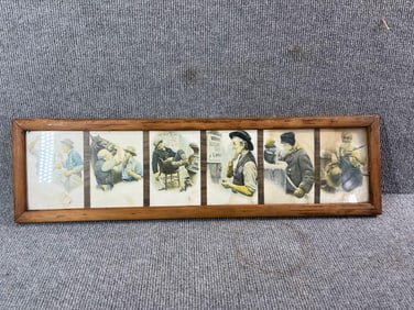 Robt. Robinson Framed Postcards
