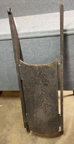 Nice Wooden Primitive Sled
