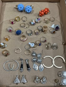 Rings, Brooches, and Earrings