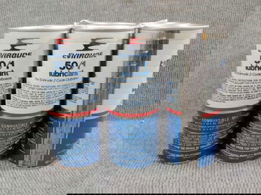 Evinrude 2 Cycle Outboards Lubricant Cans