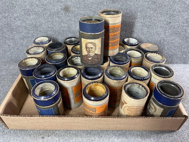 Edison Blue Amberol Cylinder Records