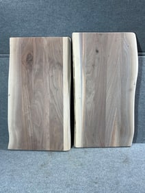 Multi Wood Live Edge Amish Made Cutting Boards