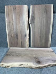 Multi Wood Live Edge Amish Made Cutting Boards