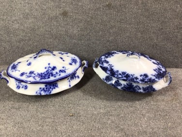 Elton & Co and LEP Avot Flow Blue Tureens