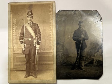 Tintype and Ambrotype Soldiers, and family Photos