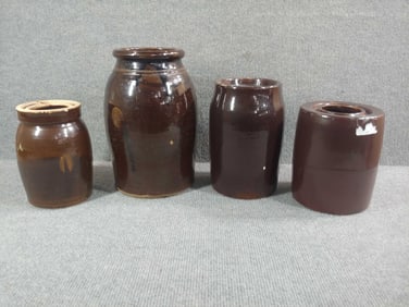 Stoneware Canning Crocks