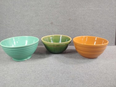 3 Crock Mixing Bowls