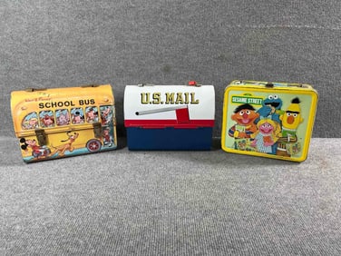 Disney and other Tin Lunch boxes