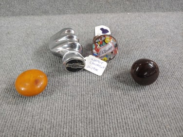 Chevy Shifter and Glass Knobs