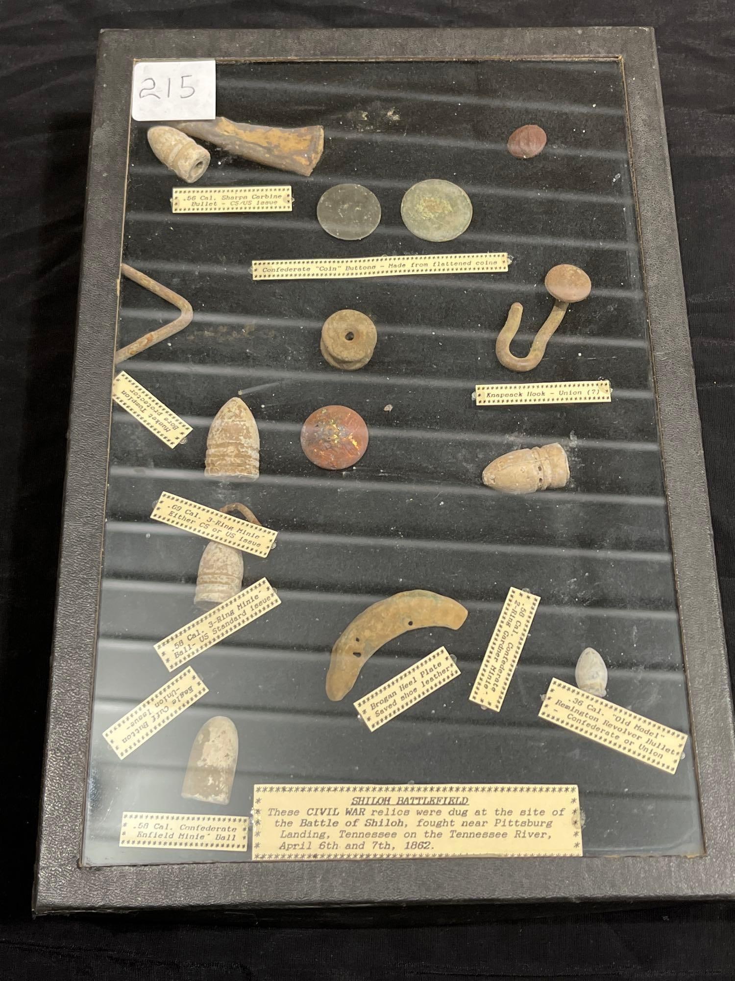 Shiloh Battlefield Civil War Relics (1 of 4)