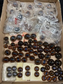 Glass Taxidermy or Decoy Eyes