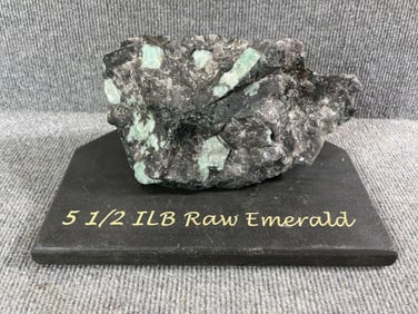 5.5 Pound Raw Emerald