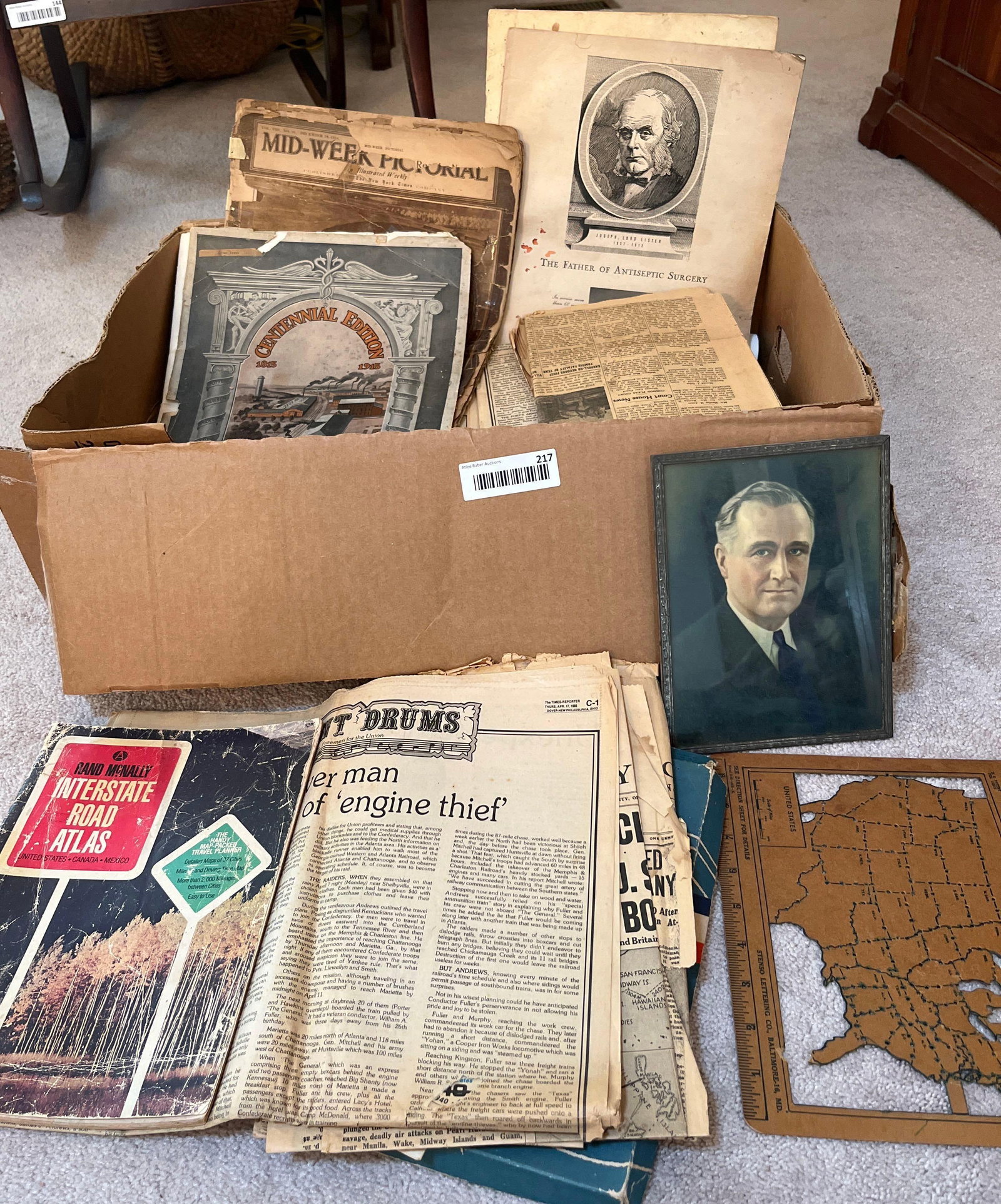 PEARL HARBOR & JAPAN BOMBING NEWS ARTICLES AND EPHEMERA (1 of 12)