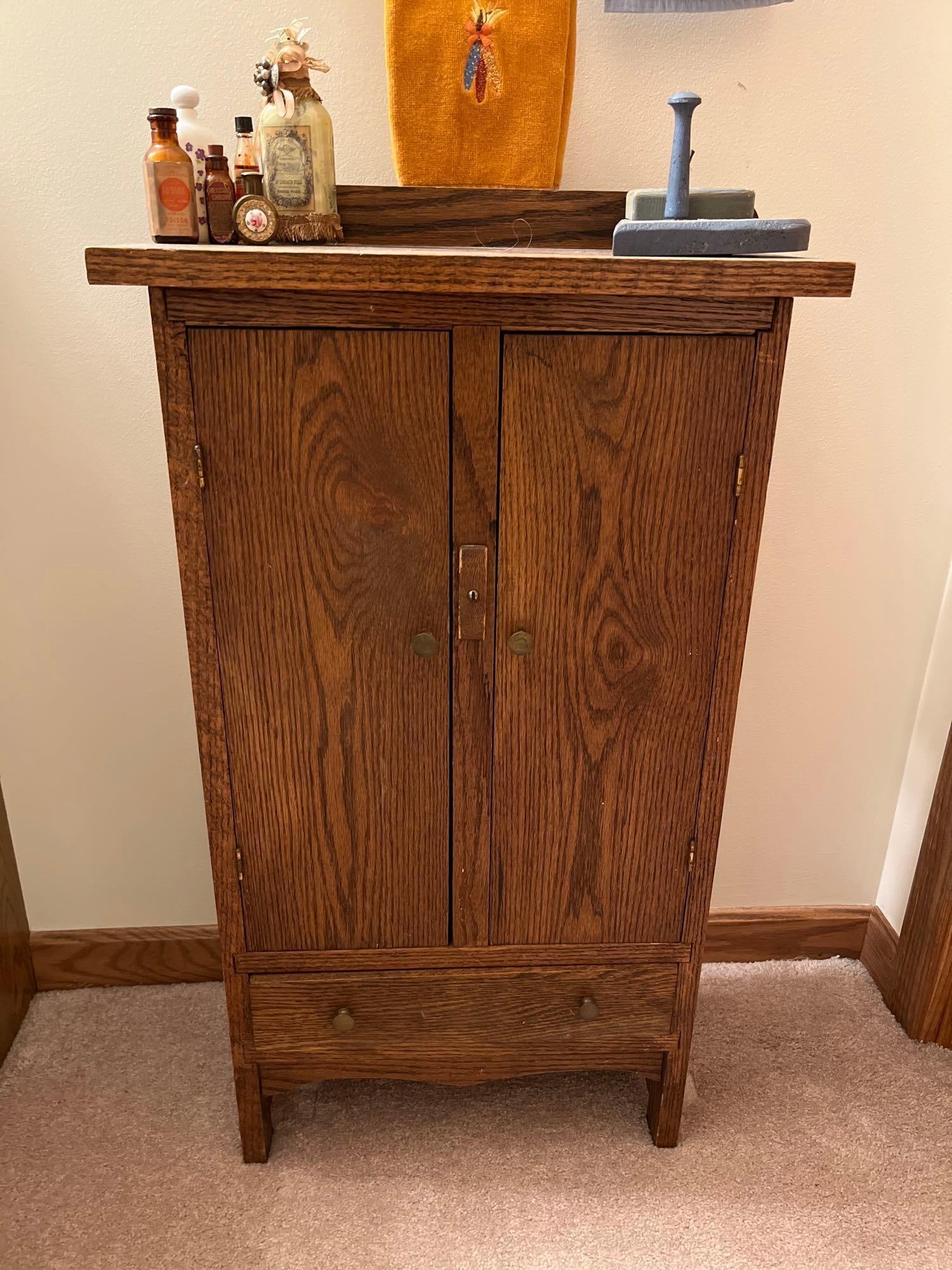 SMALLER TWO DOOR CABINET (1 of 4)