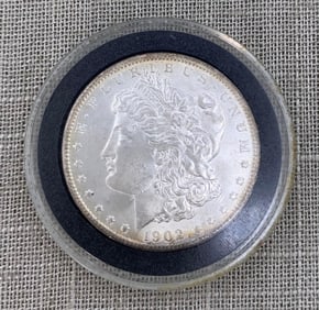 1902 O Morgan Silver Dollar Coin