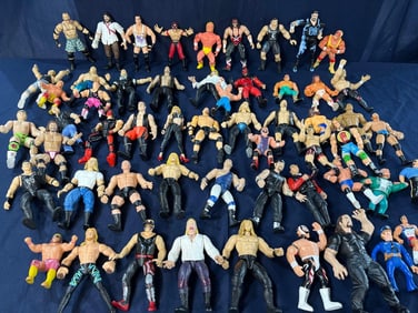 1990s WWE Wrestling Action Figures
