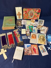 Catholic & Spiritual Ephemera W 1891 Bible Readings Book
