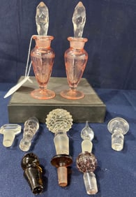 Early Scent Bottles & Glass Stoppers