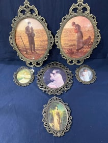 1930s Syroco Frames & Filigree Metal Frames