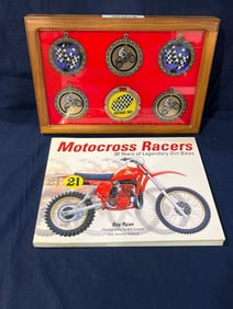 Motocross Racing Medals and 30 Years of Legendary Dirt Bikes