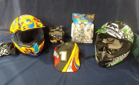 HJC Motocross Helmets, Jeremy McGrath & Motocross