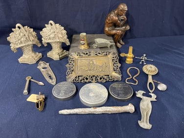 Bronze, Metal, and Brass Smalls and Curiosities