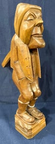 German Hand Carved Black Forest Nutcracker