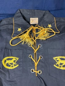1940s Rodeo Champ Cowboy Joe Western Shirt