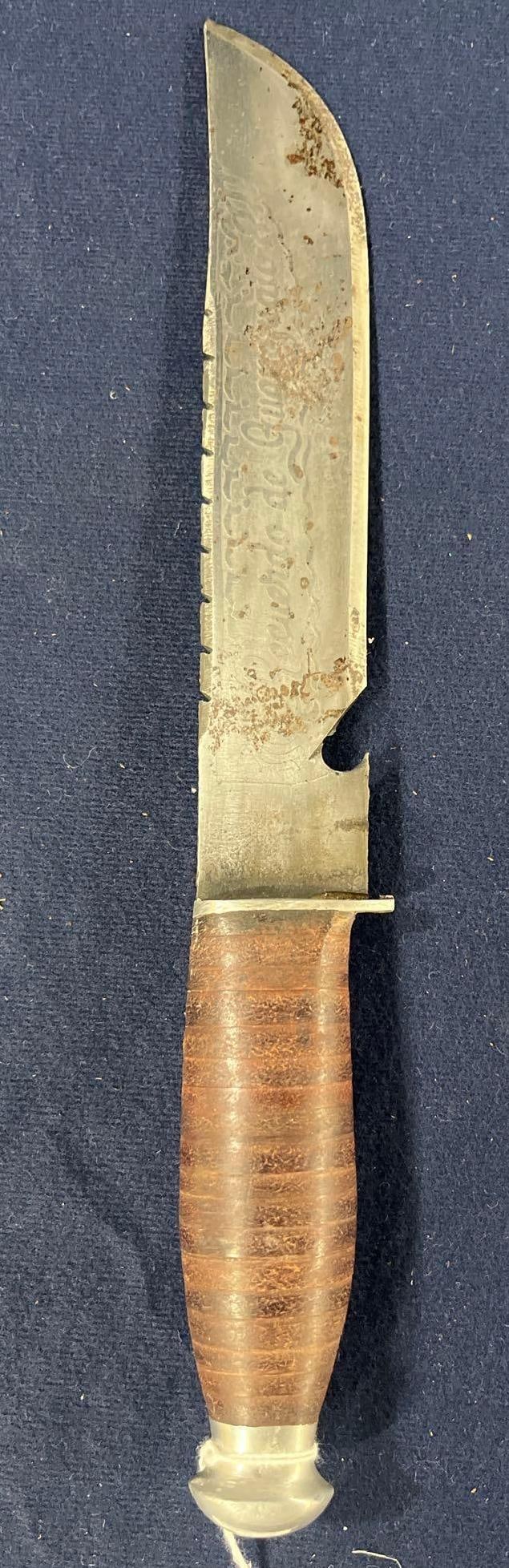 Recuerdo de Guanyvato Mexican Souvenir Bowie Knife (1 of 5)