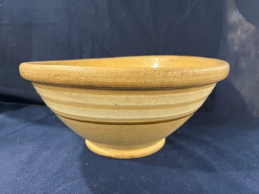 12 In Yellow Ware Batter bowl