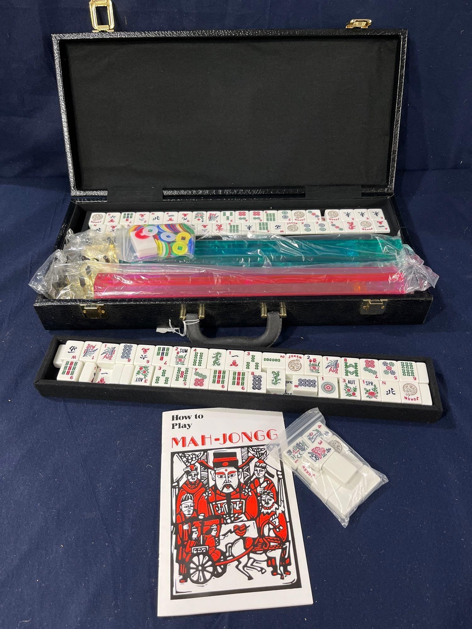 Complete Mah-Jongg Game Set (1 of 6)