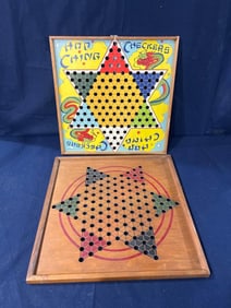 Early Chinese Checkers Game Boards