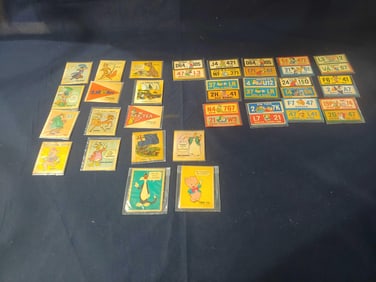 Wonder Bread 1970s Disney Stickers