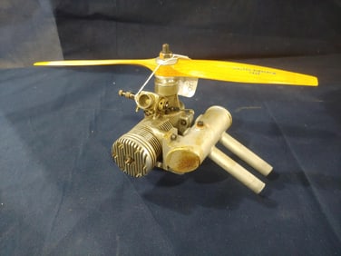 WEBRA 120 RC Airplane Engine w Prop