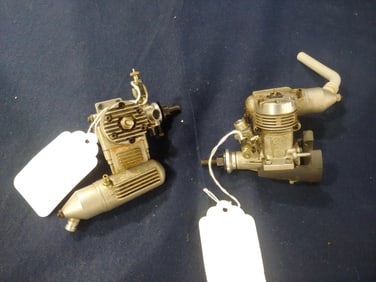 Pair of OS Max 15 RC Airplane Engines