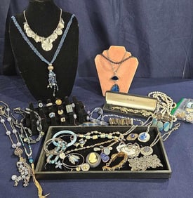 Excellent 62 PC Azure Jewelry Collection