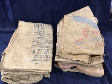 Burlap Seed Sacks