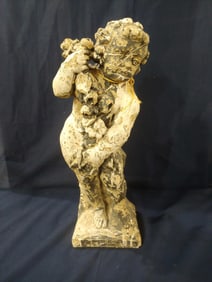 Concrete Cherub Conservatory Garden Statue
