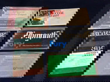 Dodge, Buick, Plymouth, & Chrysler Muscle Car Era Manuals
