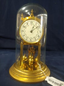 Kieninger & Obergfell Glass Anniversary Clock