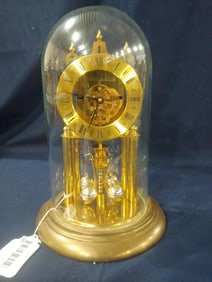 Elgin Brass Anniversary Clock