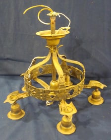 Gothic Art Deco Chandelier