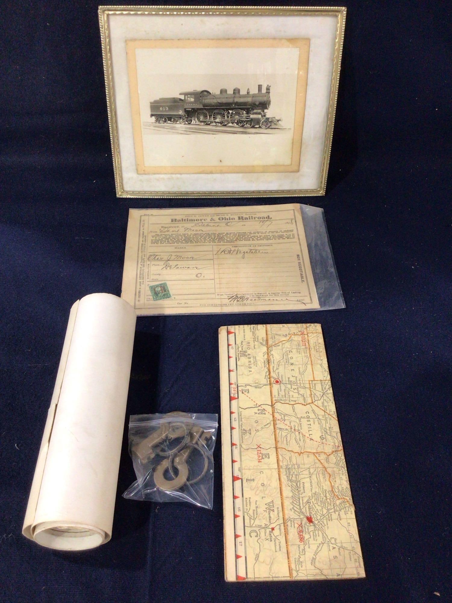 Early Railroad Photos, Keys, & Literature (1 of 6)