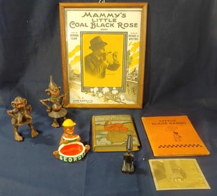 Black Americana Statues, Uncle Tom's Cabin, Music and more