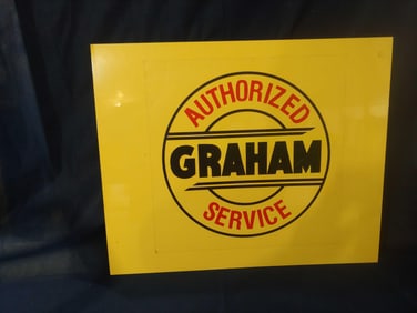 Grahams Service Sign